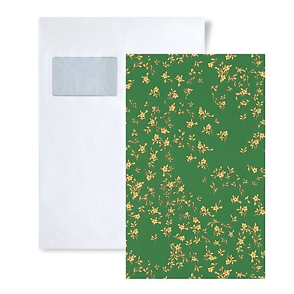 PROFHOME 1 MUSTERSTÜCK S-935856-GU DIN A4 MUSTER der Floral Tapete günstig online kaufen