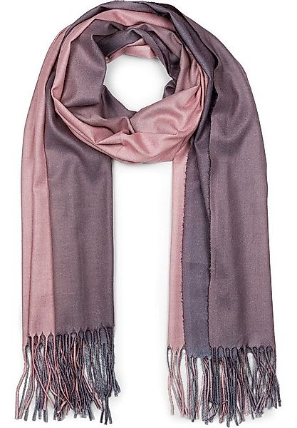 styleBREAKER Modeschal Schal mit 2-Farbigem Farbverlauf, (1-St) günstig online kaufen