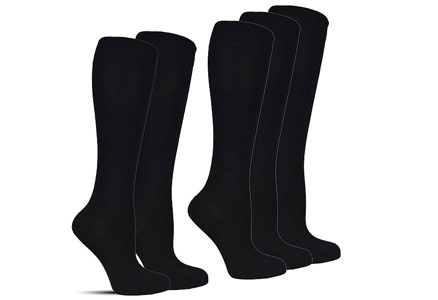 Socked Kniestrümpfe Herren (6 Paar) Baumwolle, lange Socken, guter Halt, Un günstig online kaufen