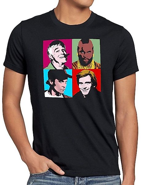 style3 T-Shirt Das Team mr.t hannibal murdock a-team 80er tv-serie günstig online kaufen