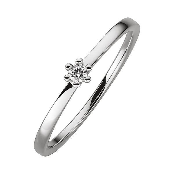 Orolino Fingerring Gold 750 mit Brillant günstig online kaufen