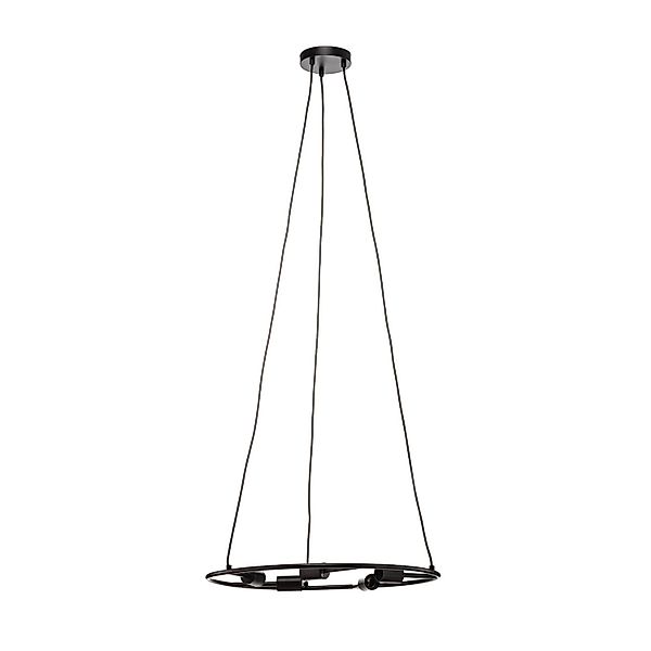 Lucande Pendelleuchte Linnard 9639764 Design Modern in Schwarz aus Metall 5 günstig online kaufen