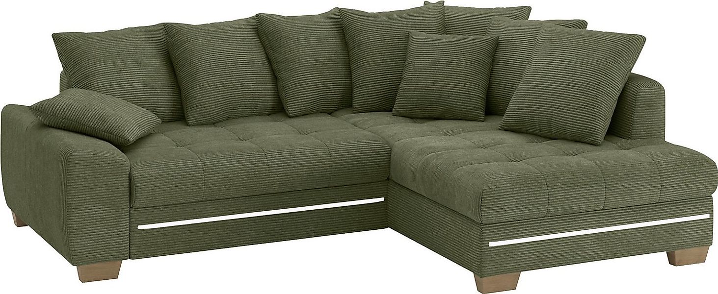 Mr. Couch Ecksofa Nikita II, L-Form, mit RGB-LED Beleuchtung, wahlweise mit günstig online kaufen