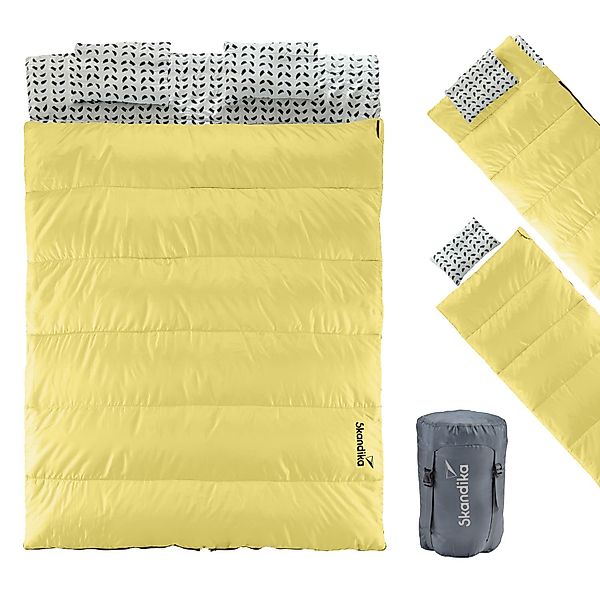 Skandika Doppelschlafsack Deckenschlafsack Iceland Double, Outdoor günstig online kaufen