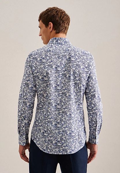 seidensticker Businesshemd "Slim", Slim Langarm Kentkragen Floral günstig online kaufen