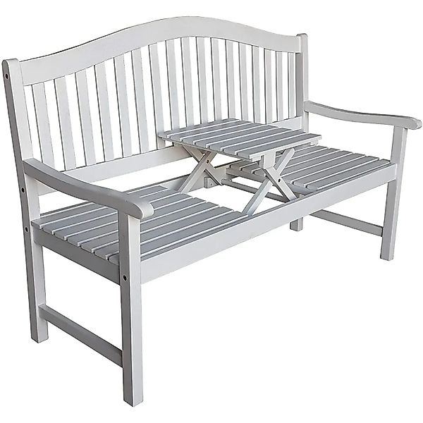 Sedex Gartenbank Utah 3er Sitz Weiß günstig online kaufen