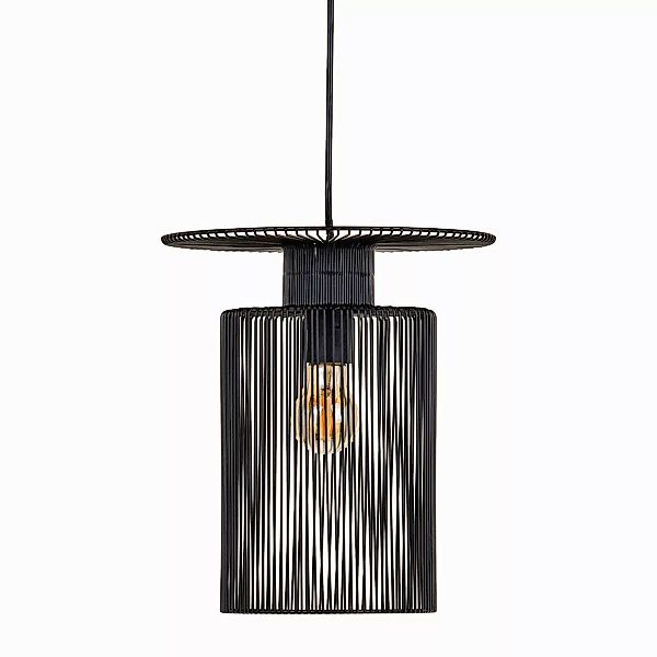 Deckenlampe 27 X 27 X 30,5 Cm Schwarz Eisen günstig online kaufen