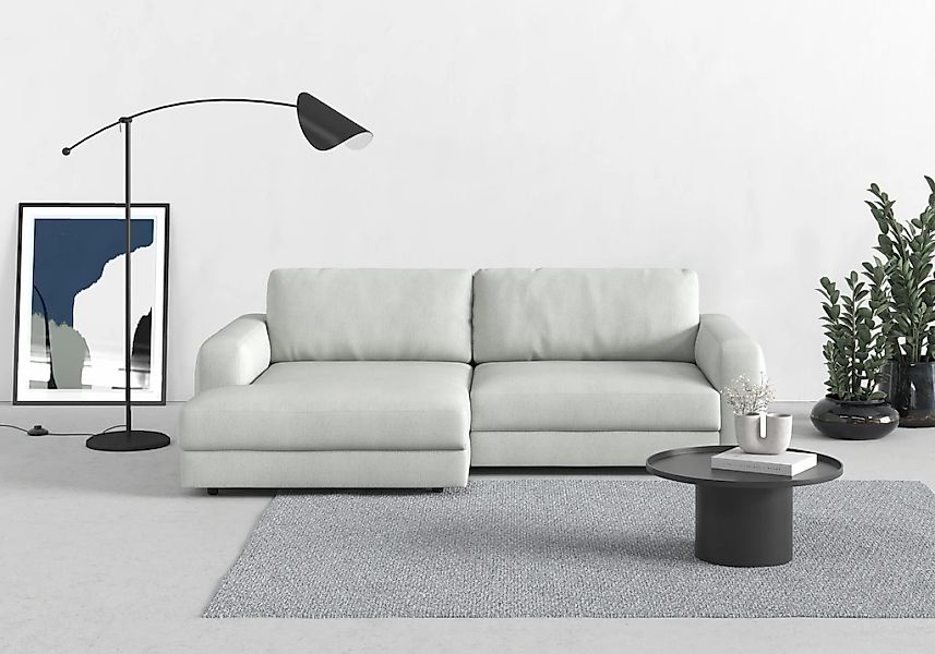 TRENDMANUFAKTUR Ecksofa "Bourbon Mega Ecke mit tollem Sitzkomfort, Breite 2 günstig online kaufen