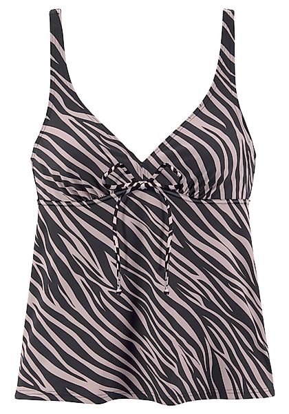 LASCANA Bügel-Tankini-Top Kaa, mit Animal-Design günstig online kaufen