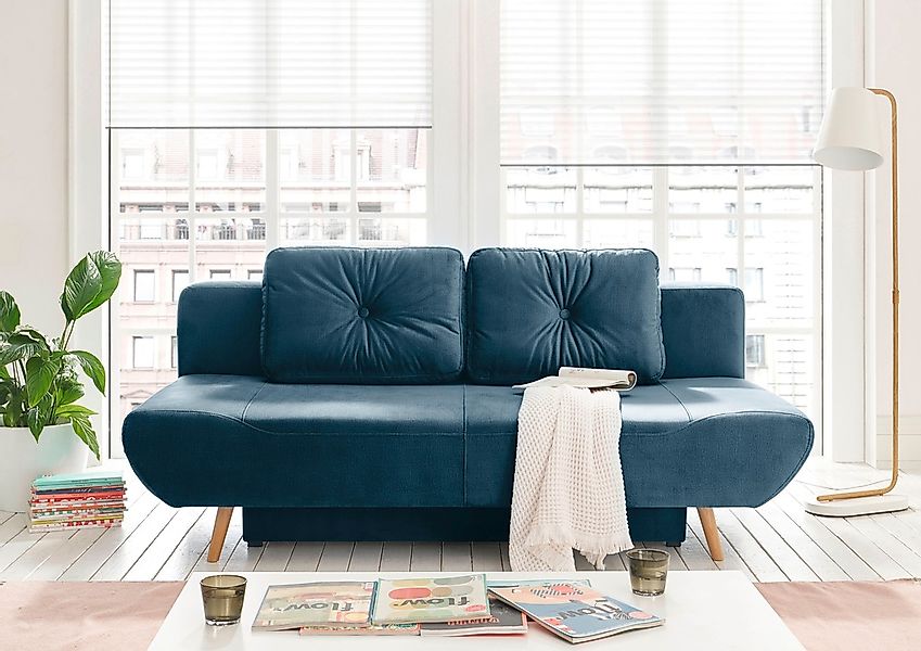 Home affaire Schlafsofa "Segmon" einfach in ein bequemes Bett umwandeln, in günstig online kaufen