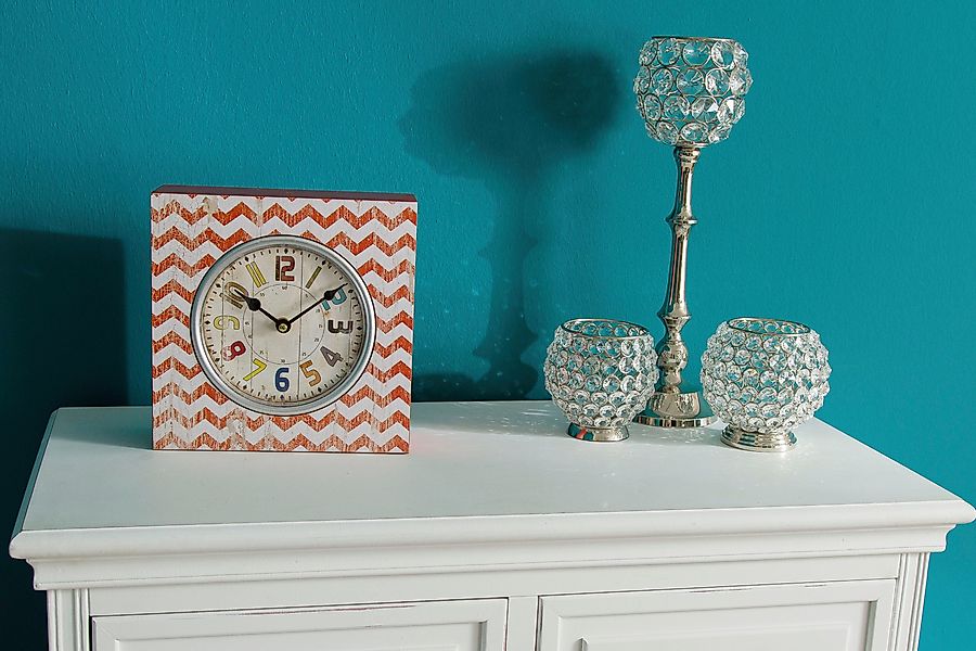Myflair Möbel & Accessoires Tischuhr »- Orange-«, (1 St.) günstig online kaufen