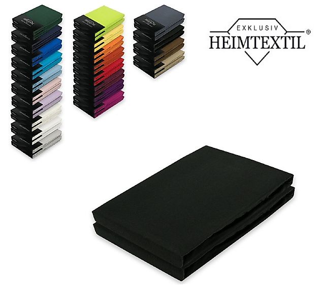 EXKLUSIV HEIMTEXTIL Spannbettlaken Marke Jersey Spannbettlaken günstig online kaufen