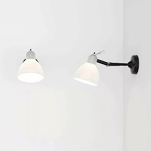 Rotaliana Luxy H0 Glam Wandlampe schwarz/weiß günstig online kaufen