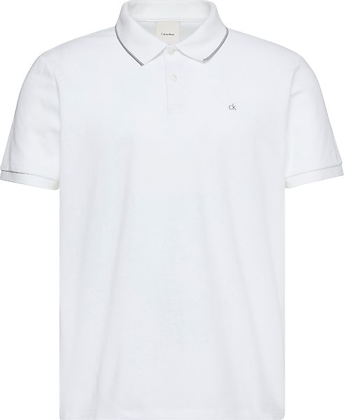 Calvin Klein Poloshirt "SS RFND PQ TPPD CLSS", Mit Rundhalsausschnitt günstig online kaufen