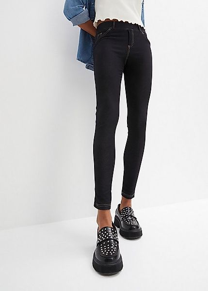 bonprix Leggings Skinny Fit, mit Eingrifftaschen und Gesäßtaschen, mit Gumm günstig online kaufen