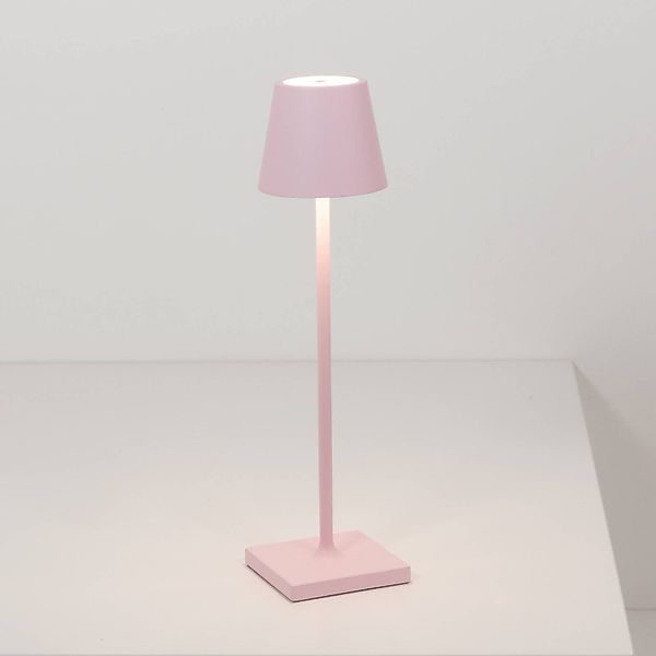 Zafferano Poldina micro Akkulampe IP65 rosa günstig online kaufen
