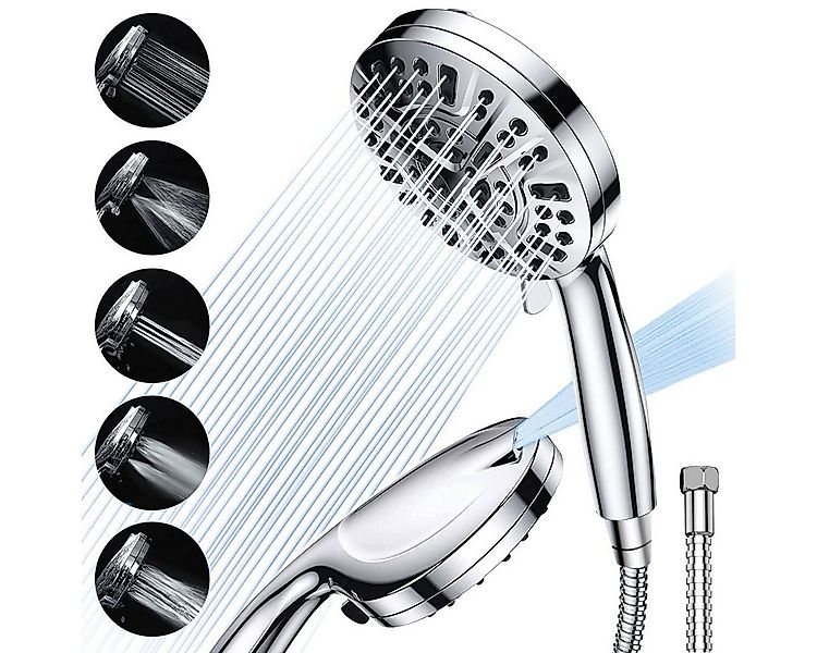 Novzep Handbrause Handbrausen Brausegarnituren Dusche Hochdruck-Handbrause günstig online kaufen