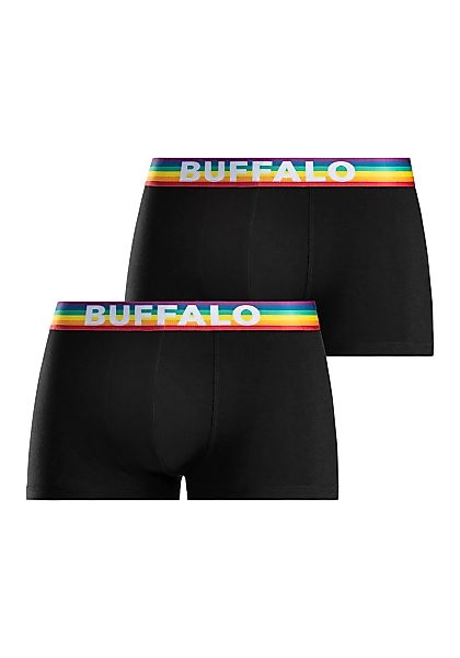 Buffalo Boxershorts "PRIDE", (Packung, 2 St.) günstig online kaufen
