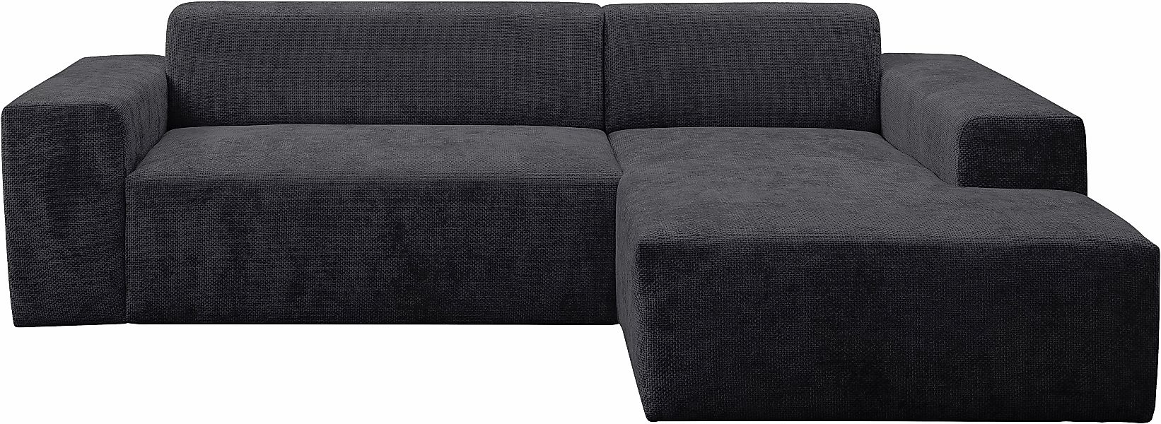 WERK2 Ecksofa "Zeus-L modern und zeitlos, Breite 253cm, bequemes Sofa", Cur günstig online kaufen