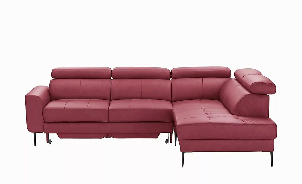 Max Schelling Ecksofa  Momentum ¦ rot ¦ Maße (cm): B: 262 H: 92 T: 213.0 Po günstig online kaufen