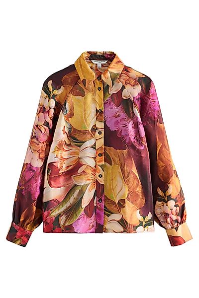 Next Langarmhemd Langärmeliges Button-down-Hemd (1-tlg) günstig online kaufen