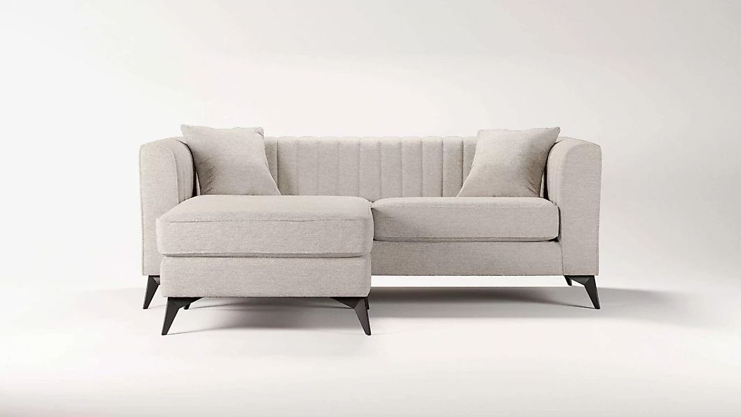 Places of Style Ecksofa »MATTHEW B/T/H: 201/162/74 cm, ideal für kleine Räu günstig online kaufen