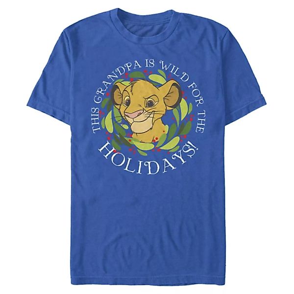 Disney - Der König der Löwen - Simba Roar Grandpa - Männer T-Shirt günstig online kaufen