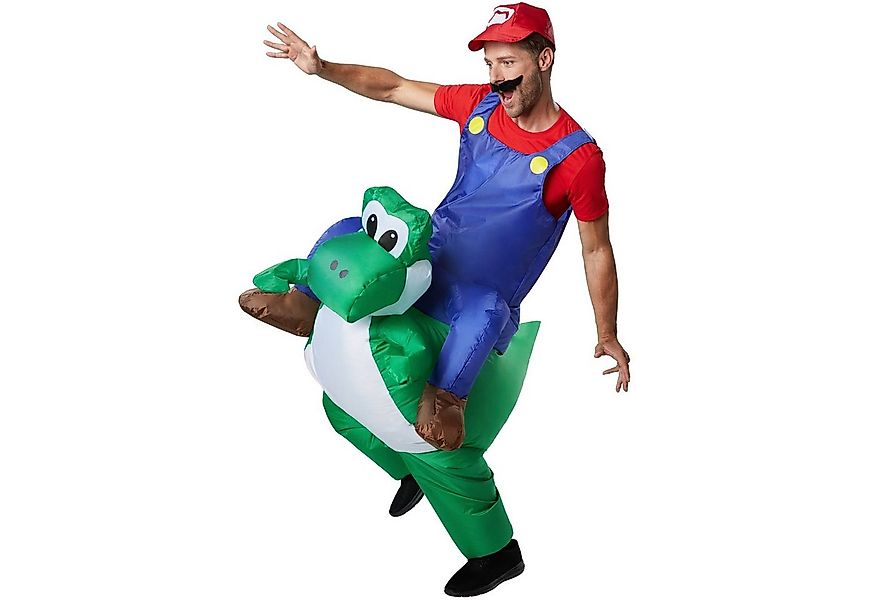 dressforfun Kostüm Aufsitzkostüm italienischer Klempner, Kostüm aus Anzug u günstig online kaufen