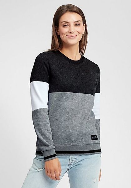 OXMO Hoodie OXOmaya Sportlicher Sweatpullover mit kontrastreichem Muster günstig online kaufen