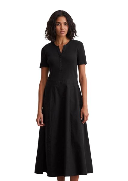 Marc OPolo Maxikleid geripptes Oberteil, Reißverschluss an der Seite, nahtf günstig online kaufen