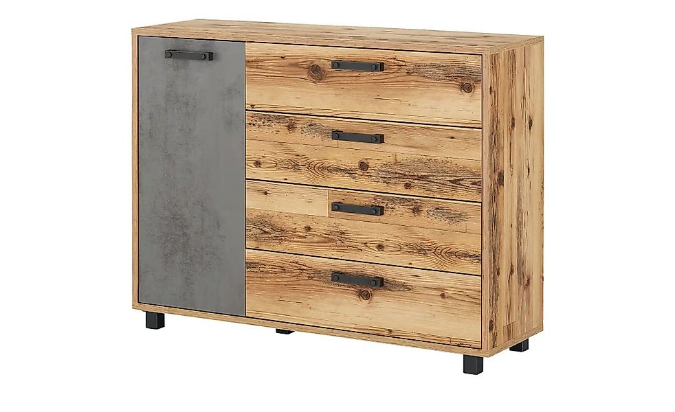 Kommode  Liverpool ¦ holzfarben ¦ Maße (cm): B: 125 H: 96 T: 38.0 Kommoden günstig online kaufen
