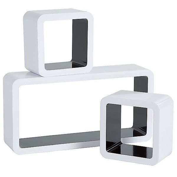 tectake Wandregal 3er Set Wandregal, Set günstig online kaufen