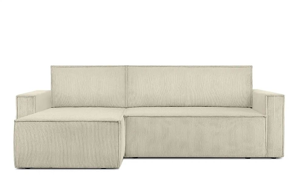 KONSIMO Ecksofa  Napi ¦ creme ¦ Maße (cm): B: 246 H: 89 Polstermöbel > Sofa günstig online kaufen