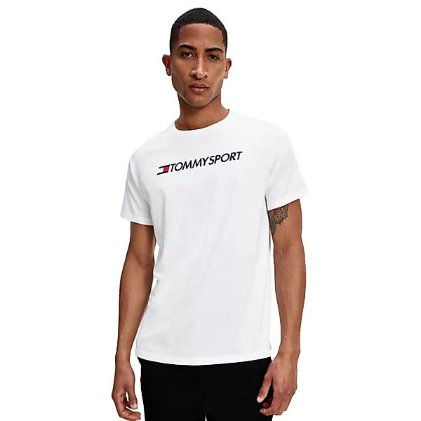 Tommy Hilfiger Sportswear Logo Kurzärmeliges T-shirt S White günstig online kaufen