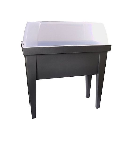 Jelenia Plast Hochbeet Hochbeet mit Deckel Frühbeet Treib- Gewächshaus 80x8 günstig online kaufen