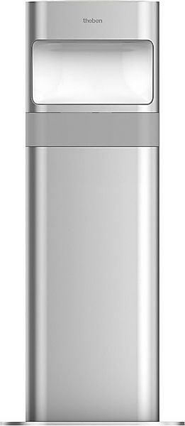 Theben LED-Poller-Leuchte (kurz) 8,5 Watt, alu theLeda D BL AL günstig online kaufen