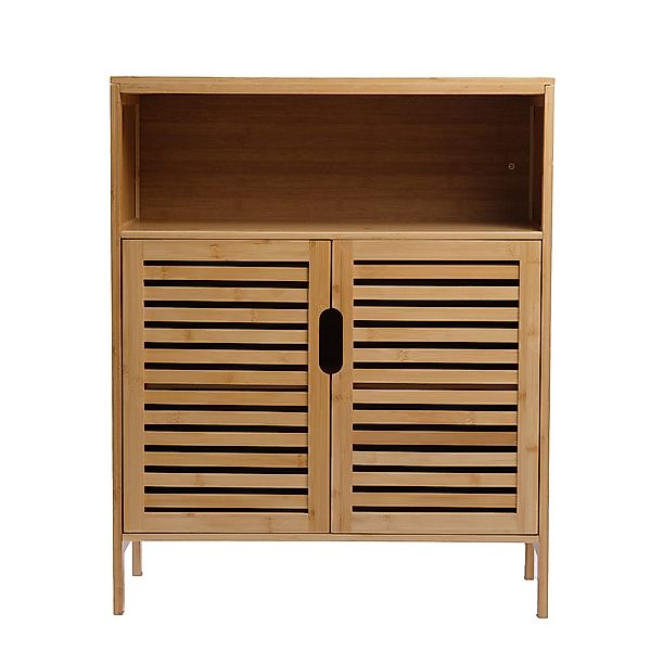 AD.CON Badregal Badezimmerschrank Bambus Badregal Badschrank günstig online kaufen