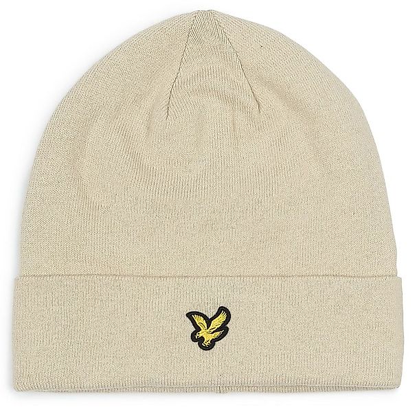 Lyle & Scott Beanie Wool Blend Ecru - günstig online kaufen