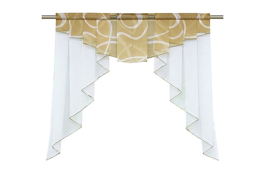 Delien Raffrollo Alice, mit Stangendurchzug, Kurzgardinen Kleinfenster Sche günstig online kaufen