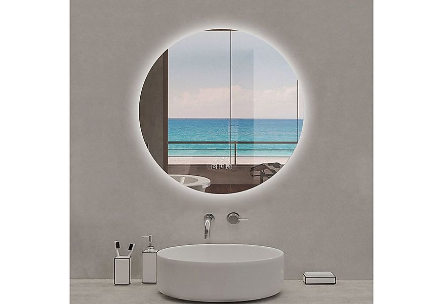 duschspa Badspiegel mit LED Beleuchtung Kalt/Neutral/Warmweiß dimmbar Besch günstig online kaufen