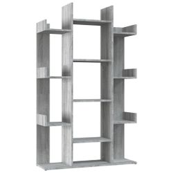 vidaXL Bücherregal Bücherregal Grau Sonoma 86x25,5x140 günstig online kaufen