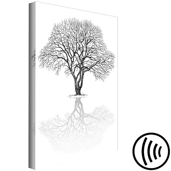 Leinwandbild Reflection Tree (1 Part) Vertical XXL günstig online kaufen
