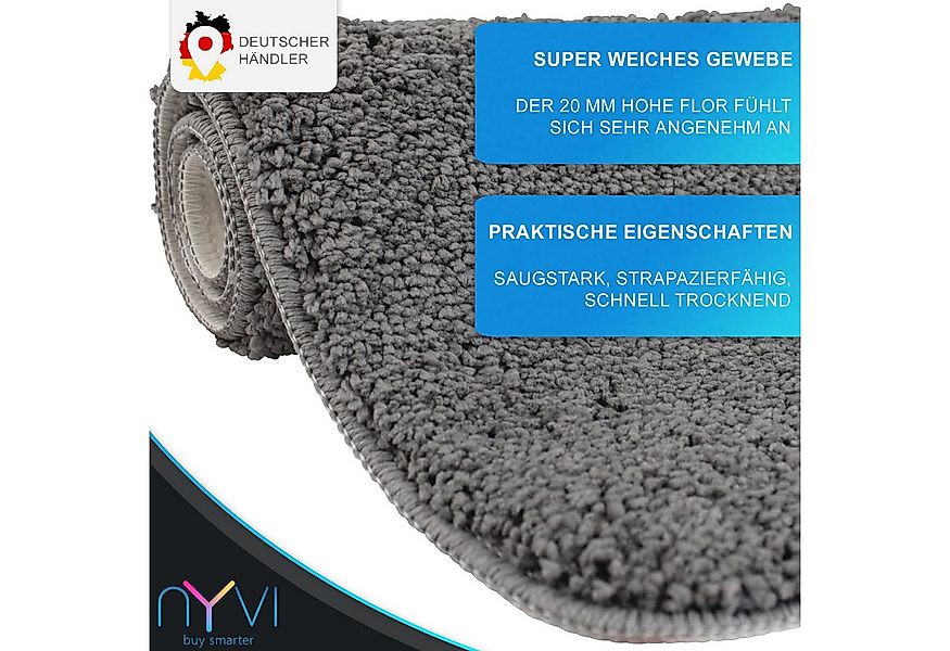 NYVI Badematte WC Deckelbezug mit Gummizug NYVISpa Lasalle Toilettendeckelb günstig online kaufen