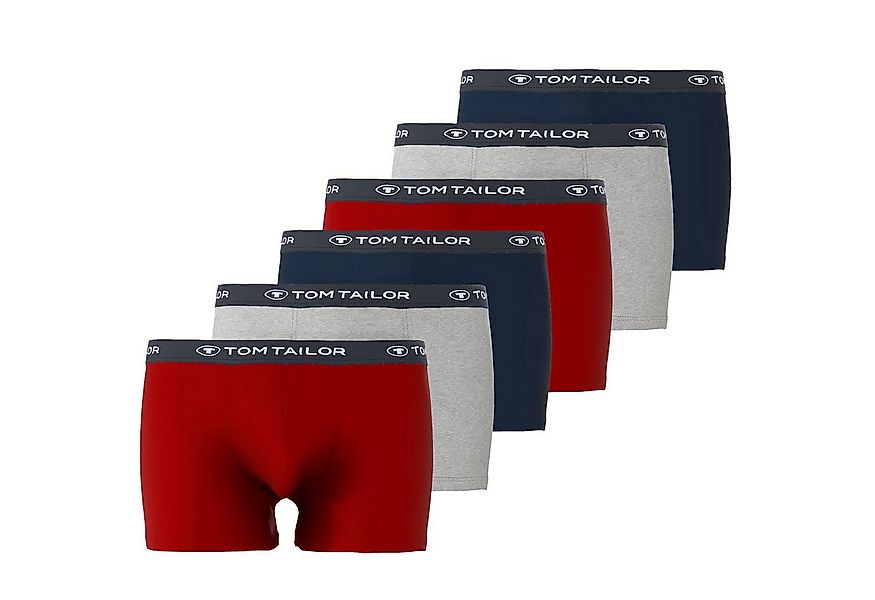 TOM TAILOR Boxershorts BUFFER (3-St) mit kürzerem Bein im 3er Pack günstig online kaufen