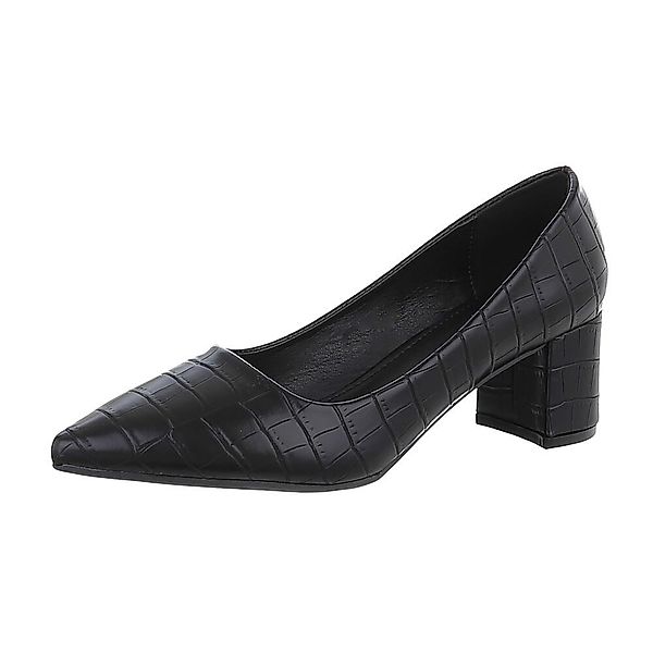 Ital-Design Damen Elegant Pumps (87117944) Blockabsatz günstig online kaufen