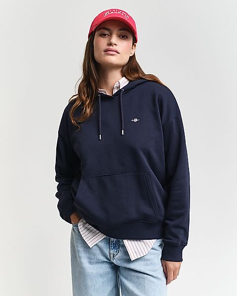 Gant Hoodie SHIELD HOODIE Grafische GANT-Stickerei günstig online kaufen