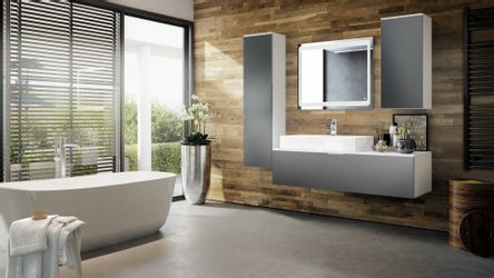 Vladon Badmöbel-Set Beach, (Badezimmer-Set, mit 2 günstig online kaufen