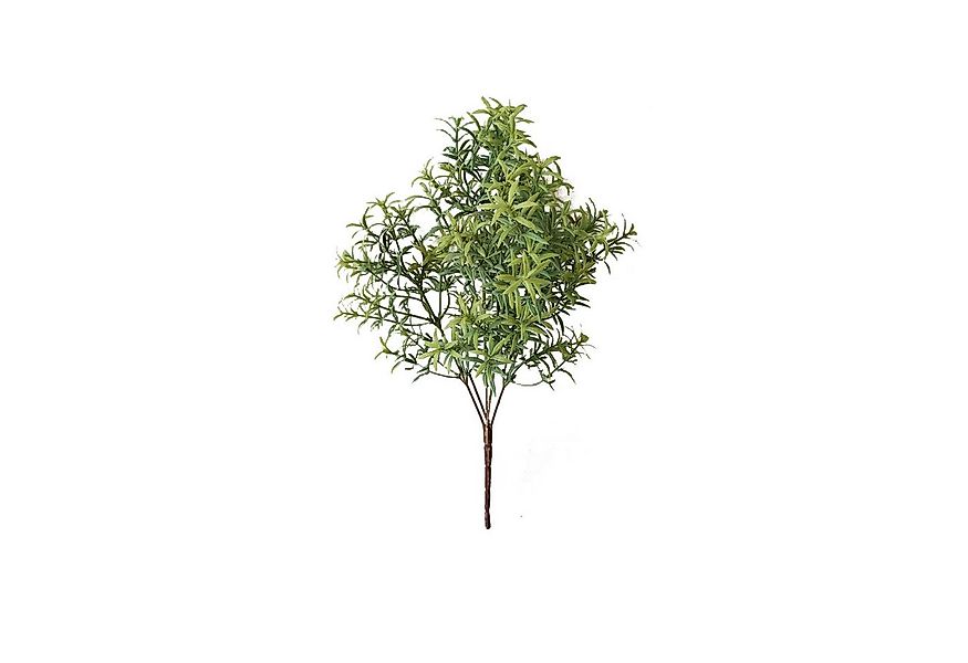 Kunstblume Rosmarinzweig 33 cm Kunstpflanze Flora, HTI-Living, Höhe 33 cm, günstig online kaufen