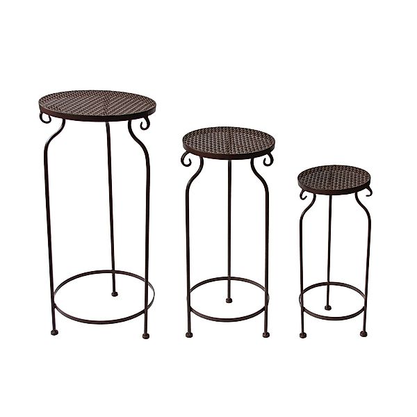 HTI-Living Blumenbank Blumentisch 3er-Set Celia (3 günstig online kaufen