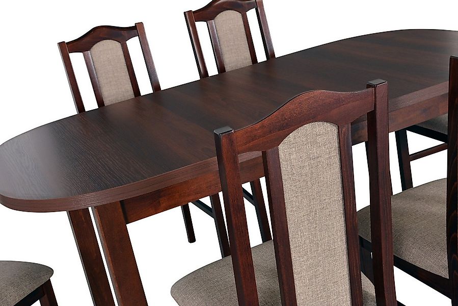 MOEBLO Essgruppe Esszimmergruppe - Beso 2 + Vendo 1, (Esszimmer Küche Tisch günstig online kaufen